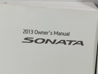 2013 Hyundai Sonata Owners Manual Book Guide P/N:A3S0-EU31E OEM Used Auto Parts - Oemusedautoparts1.com