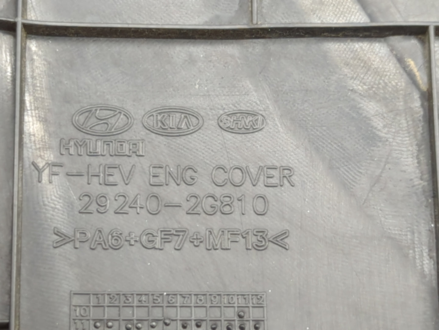 2013 Hyundai Sonata Engine Cover - Oemusedautoparts1.com