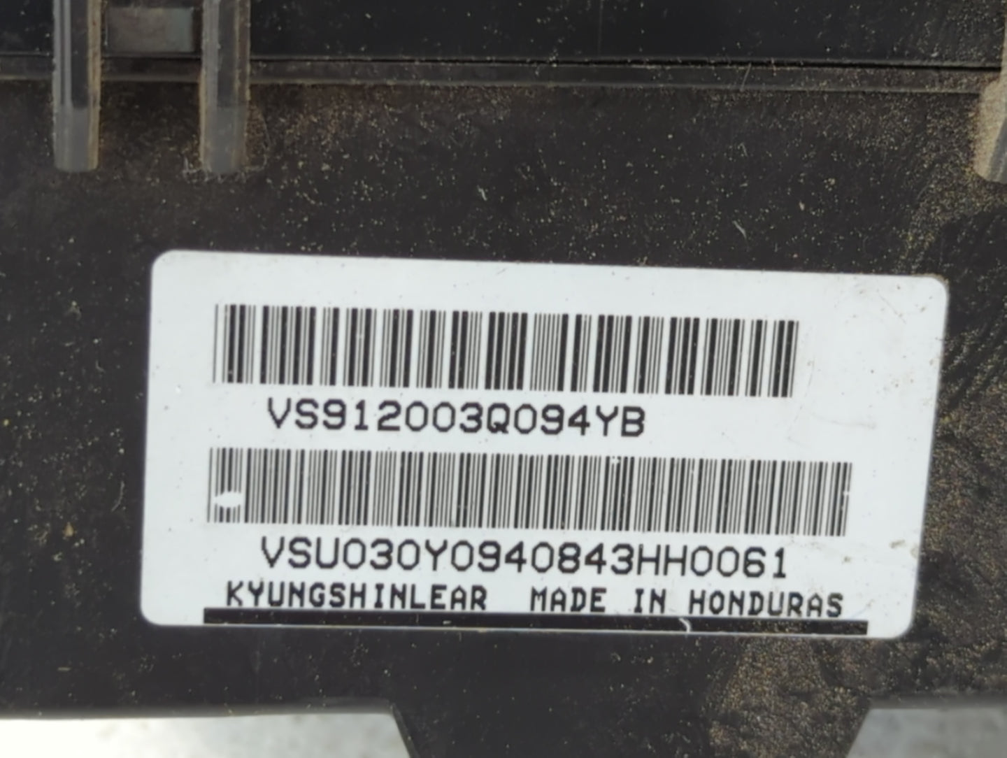 2011-2014 Hyundai Sonata Fusebox Fuse Box Panel Relay Module P/N:VS912003Q094YB Fits Fits 2011 2012 2013 2014 OEM Used Auto 