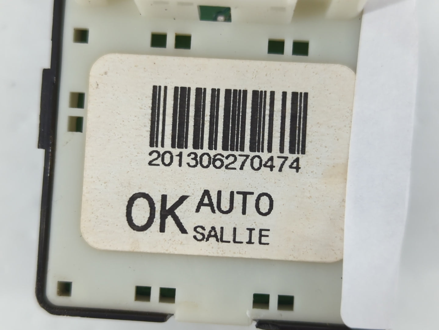 2011-2015 Hyundai Sonata Master Power Window Switch Replacement Driver Side Left P/N:201306270474 Fits OEM Used Auto Parts -