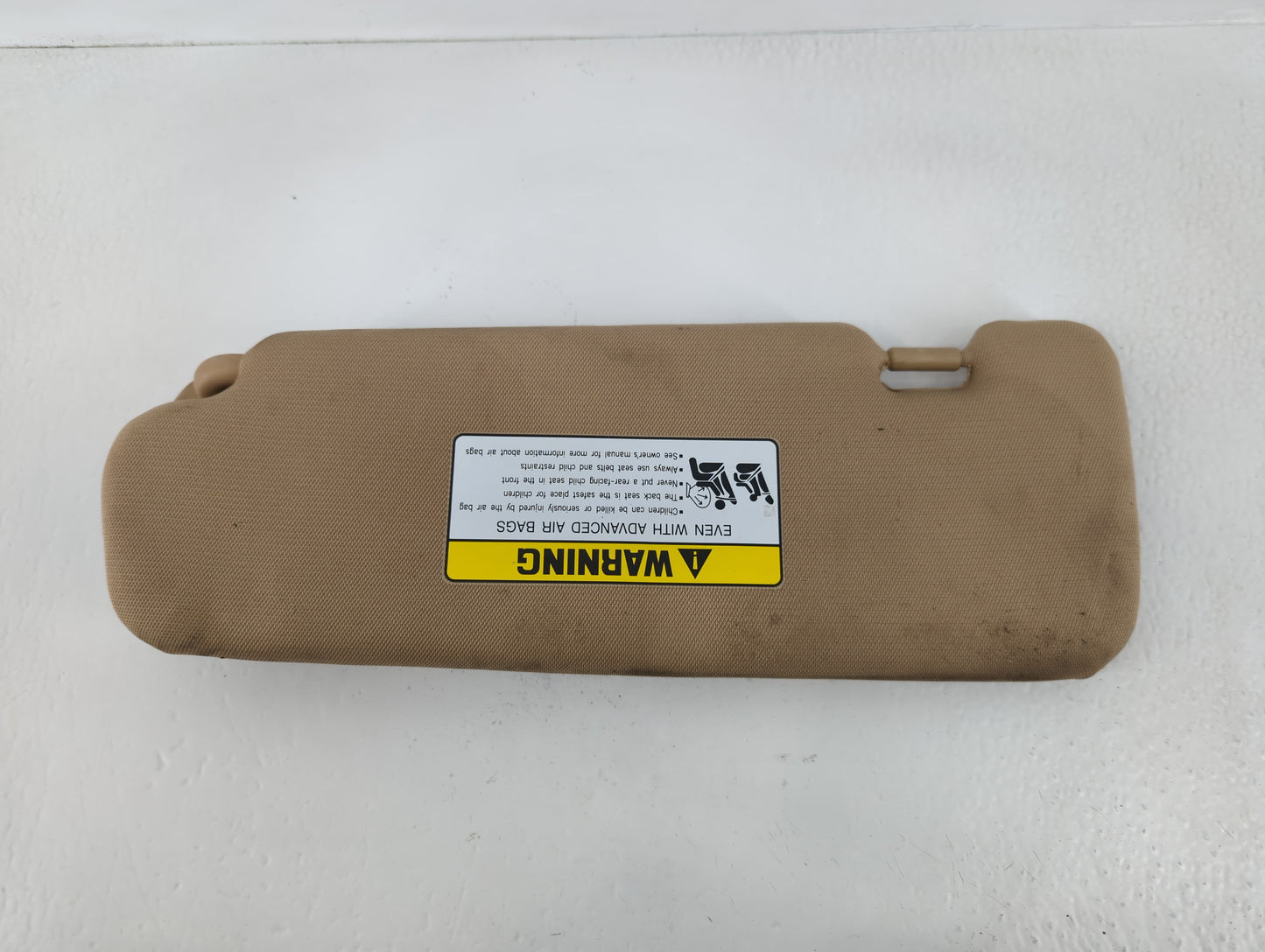 2011-2015 Hyundai Sonata Sun Visor Shade Replacement Passenger Right Mirror Fits Fits 2011 2012 2013 2014 2015 OEM Used Auto
