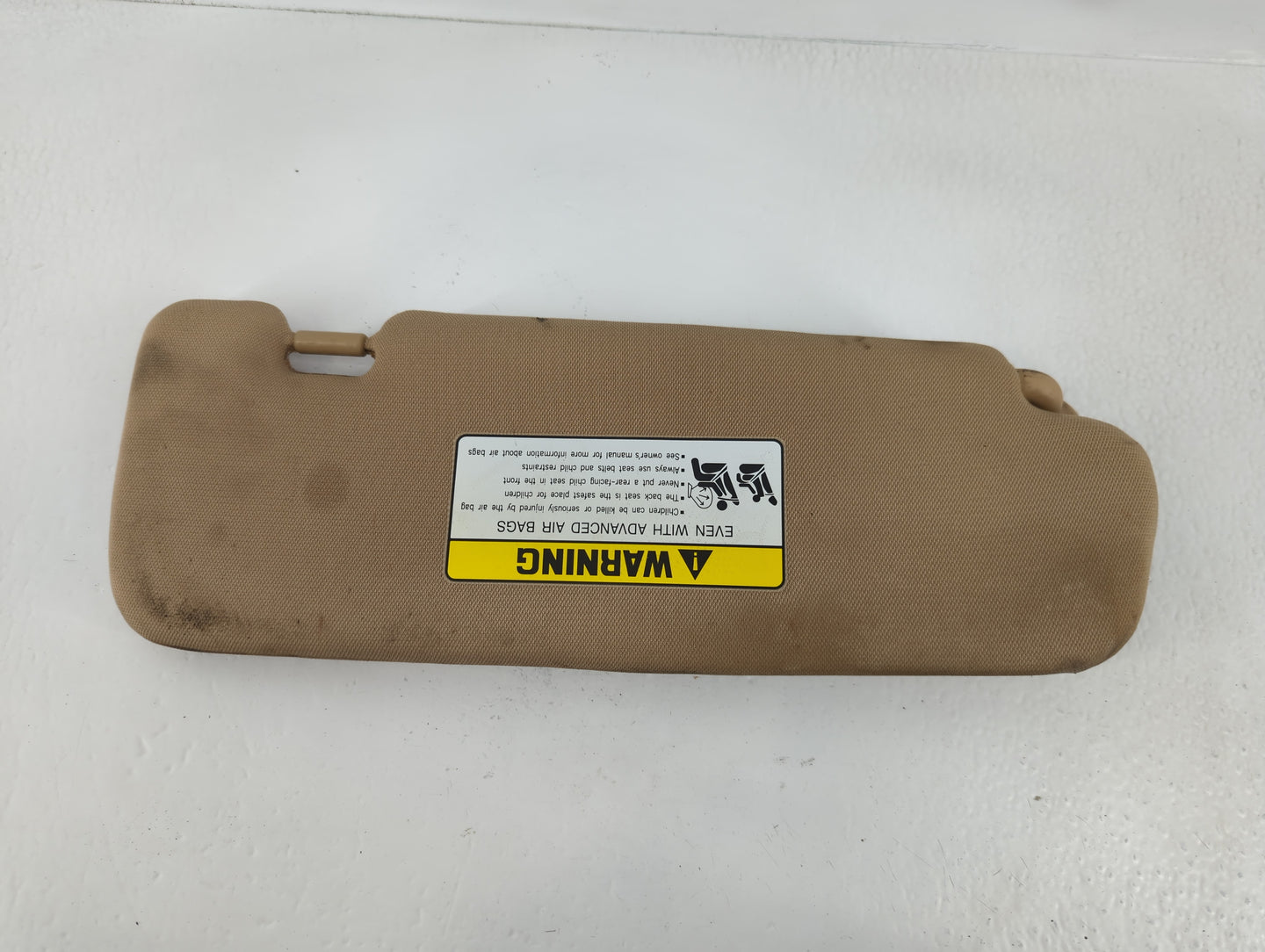 2011-2015 Hyundai Sonata Sun Visor Shade Replacement Driver Left Mirror Fits Fits 2011 2012 2013 2014 2015 OEM Used Auto Par