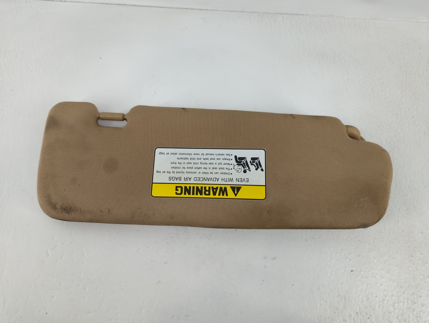2011-2015 Hyundai Sonata Sun Visor Shade Replacement Driver Left Mirror Fits Fits 2011 2012 2013 2014 2015 OEM Used Auto Par