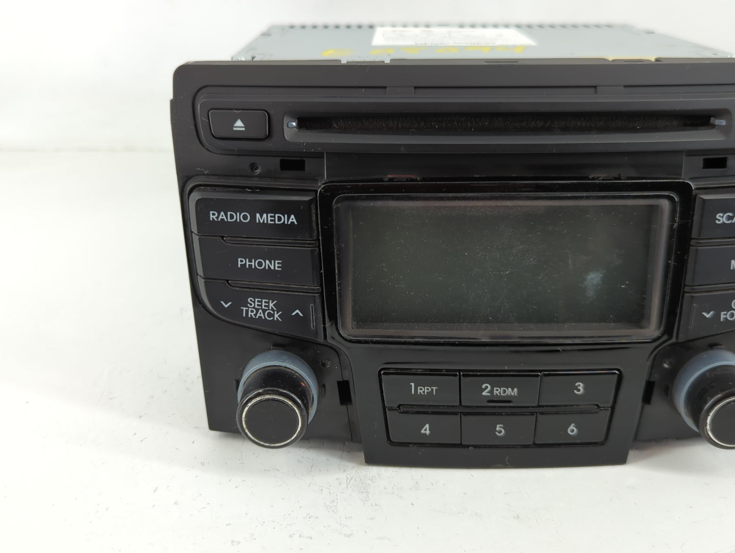 2013-2014 Hyundai Sonata Radio AM FM Cd Player Receiver Replacement P/N:96180-3Q700 Fits Fits 2013 2014 OEM Used Auto Parts 