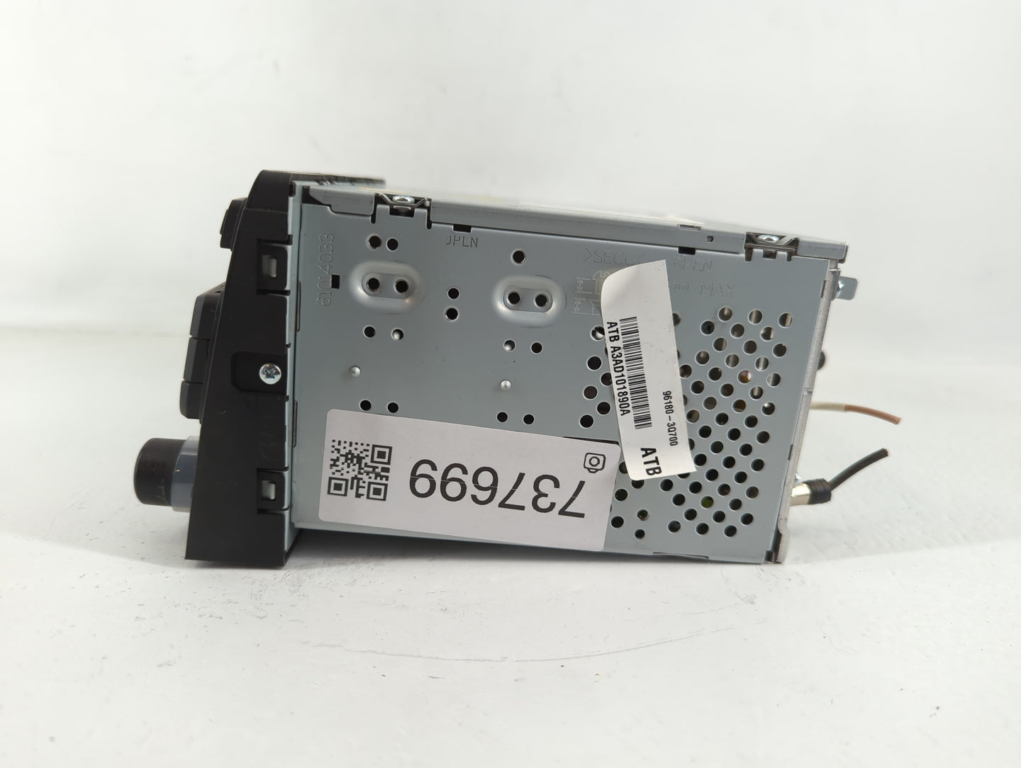 2013-2014 Hyundai Sonata Radio AM FM Cd Player Receiver Replacement P/N:96180-3Q700 Fits Fits 2013 2014 OEM Used Auto Parts 