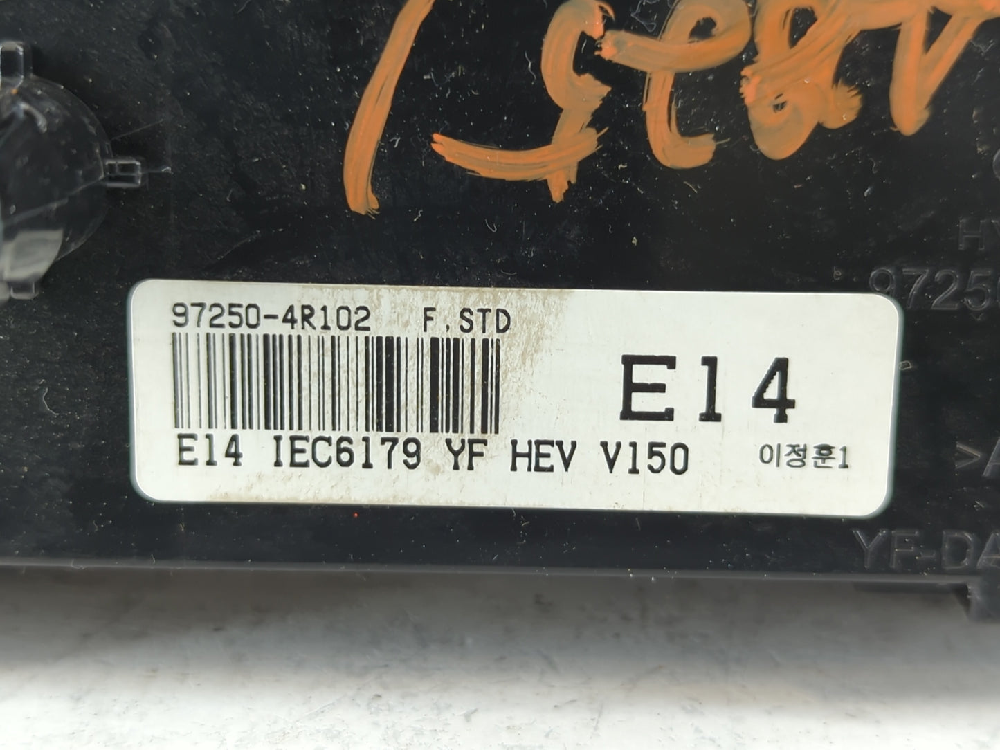 2011-2013 Hyundai Sonata Climate Control Module Temperature AC/Heater Replacement P/N:97250-4R102 Fits Fits 2011 2012 2013 O
