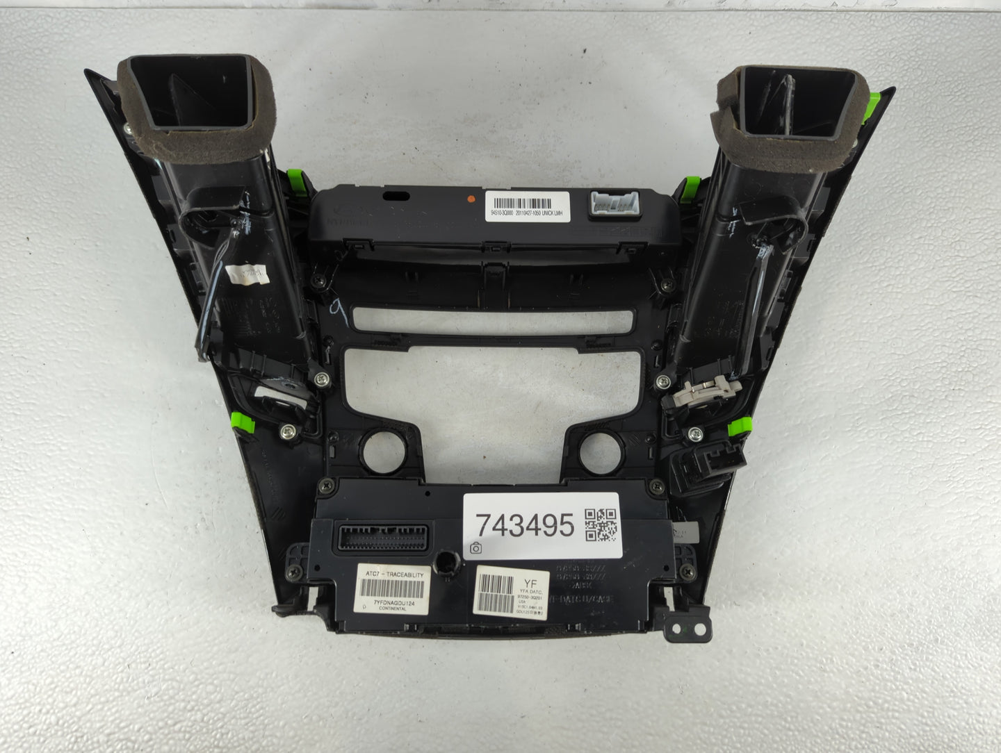 2011-2013 Hyundai Sonata Climate Control Module Temperature AC/Heater Replacement P/N:97250-3Q201 Fits Fits 2011 2012 2013 O