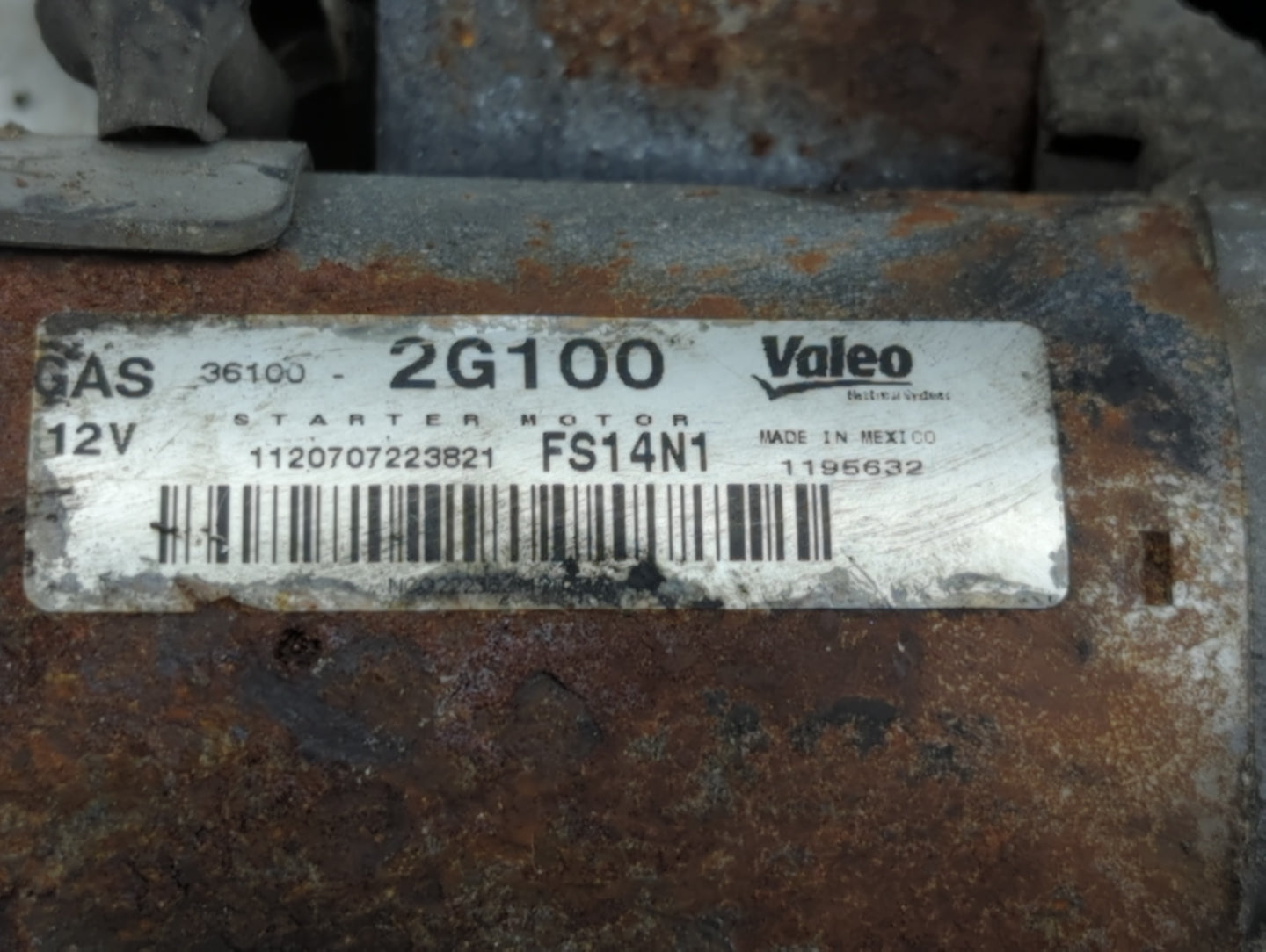 2008-2014 Hyundai Sonata Car Starter Motor Solenoid OEM P/N:36100-2G100 Fits Fits 2008 2009 2010 2011 2012 2013 2014 OEM Use