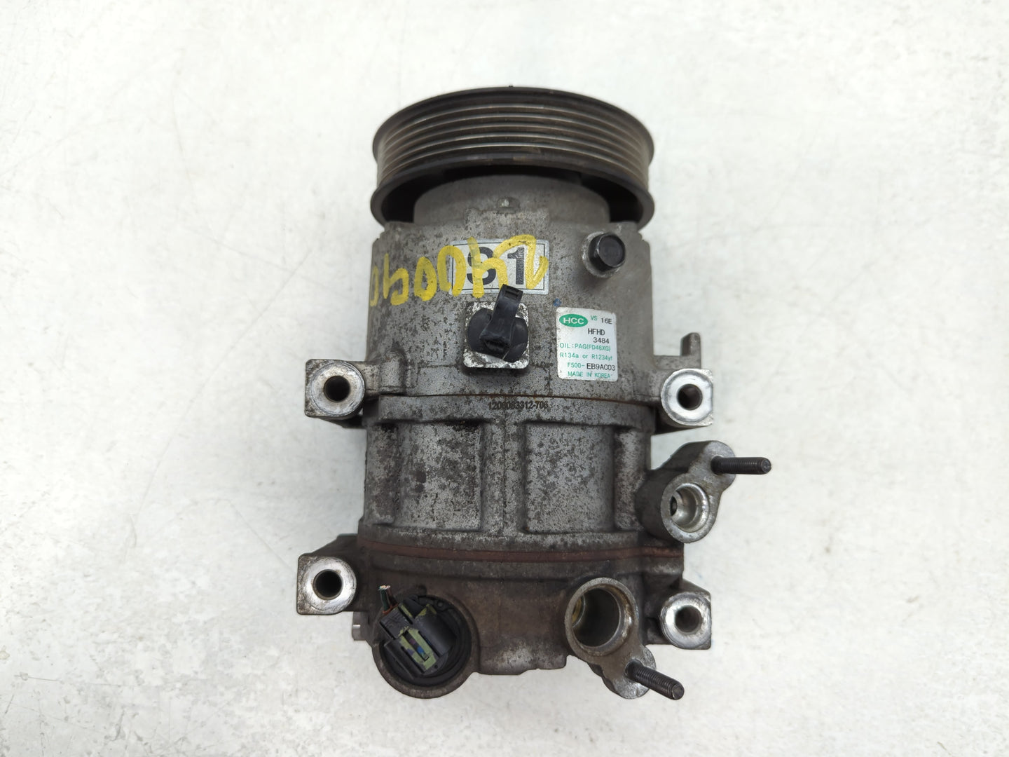 2012-2014 Hyundai Sonata Air Conditioning A/c Ac Compressor Oem 759929 - Oemusedautoparts1.com