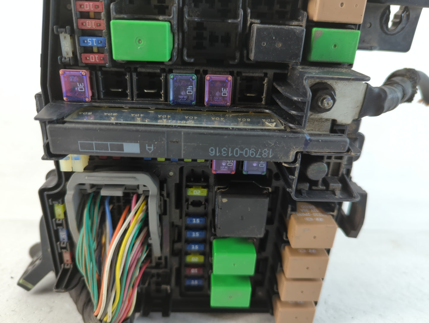 2011-2014 Hyundai Sonata Fusebox Fuse Box Panel Relay Module P/N:S912003Q4YA Fits Fits 2011 2012 2013 2014 OEM Used Auto Par