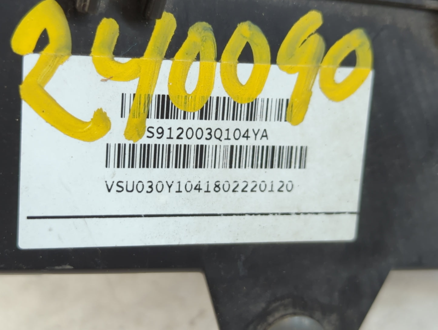 2011-2014 Hyundai Sonata Fusebox Fuse Box Panel Relay Module P/N:S912003Q4YA Fits Fits 2011 2012 2013 2014 OEM Used Auto Par