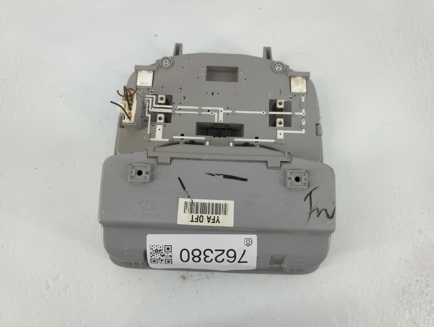 2011-2015 Hyundai Sonata Overhead Roof Console 762380 - Oemusedautoparts1.com