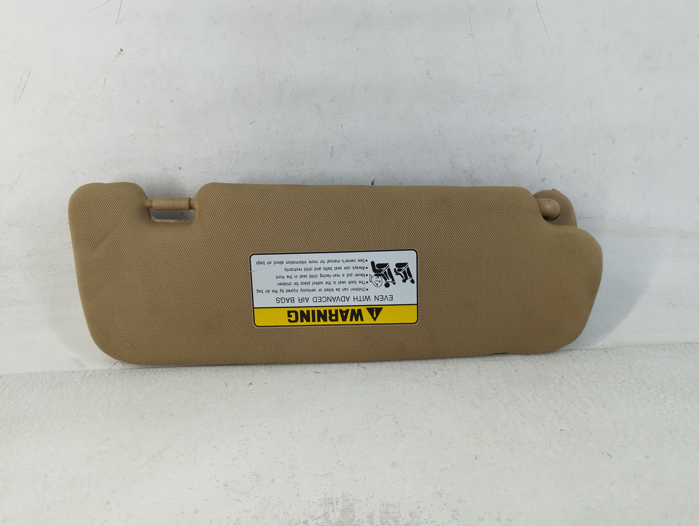 2011-2015 Hyundai Sonata Sun Visor Shade Replacement Driver Left Mirror Fits Fits 2011 2012 2013 2014 2015 OEM Used Auto Par
