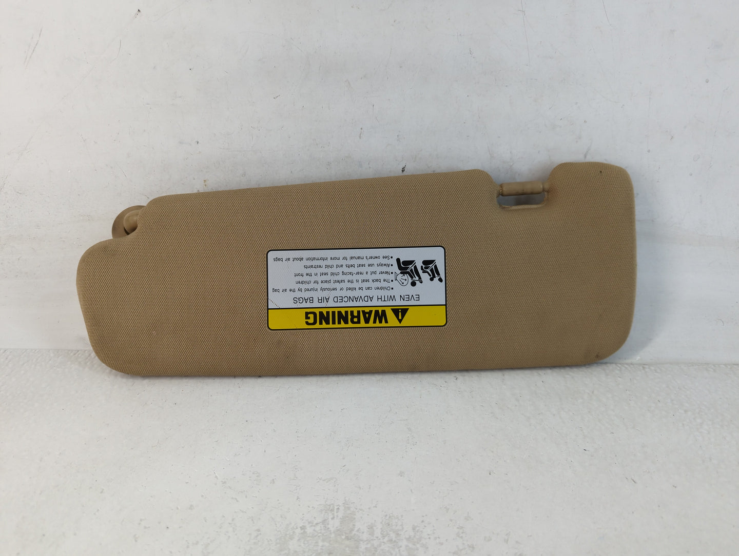 2011-2015 Hyundai Sonata Sun Visor Shade Replacement Passenger Right Mirror Fits Fits 2011 2012 2013 2014 2015 OEM Used Auto