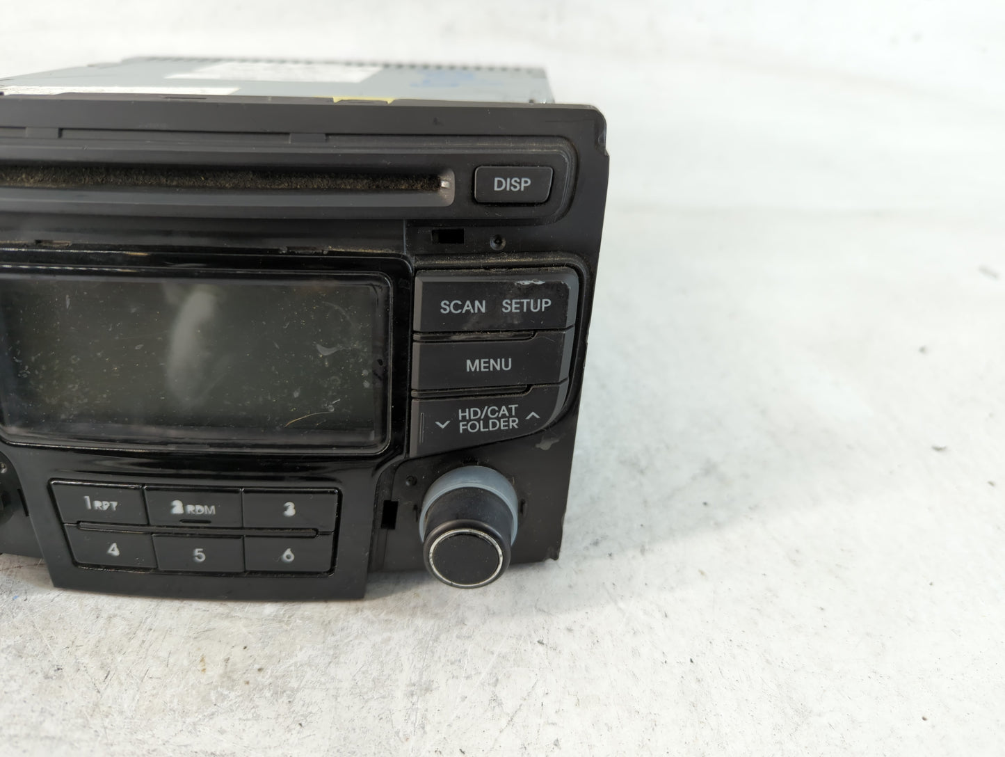 2013-2014 Hyundai Sonata Radio AM FM Cd Player Receiver Replacement P/N:96190-3Q600 Fits Fits 2013 2014 OEM Used Auto Parts 