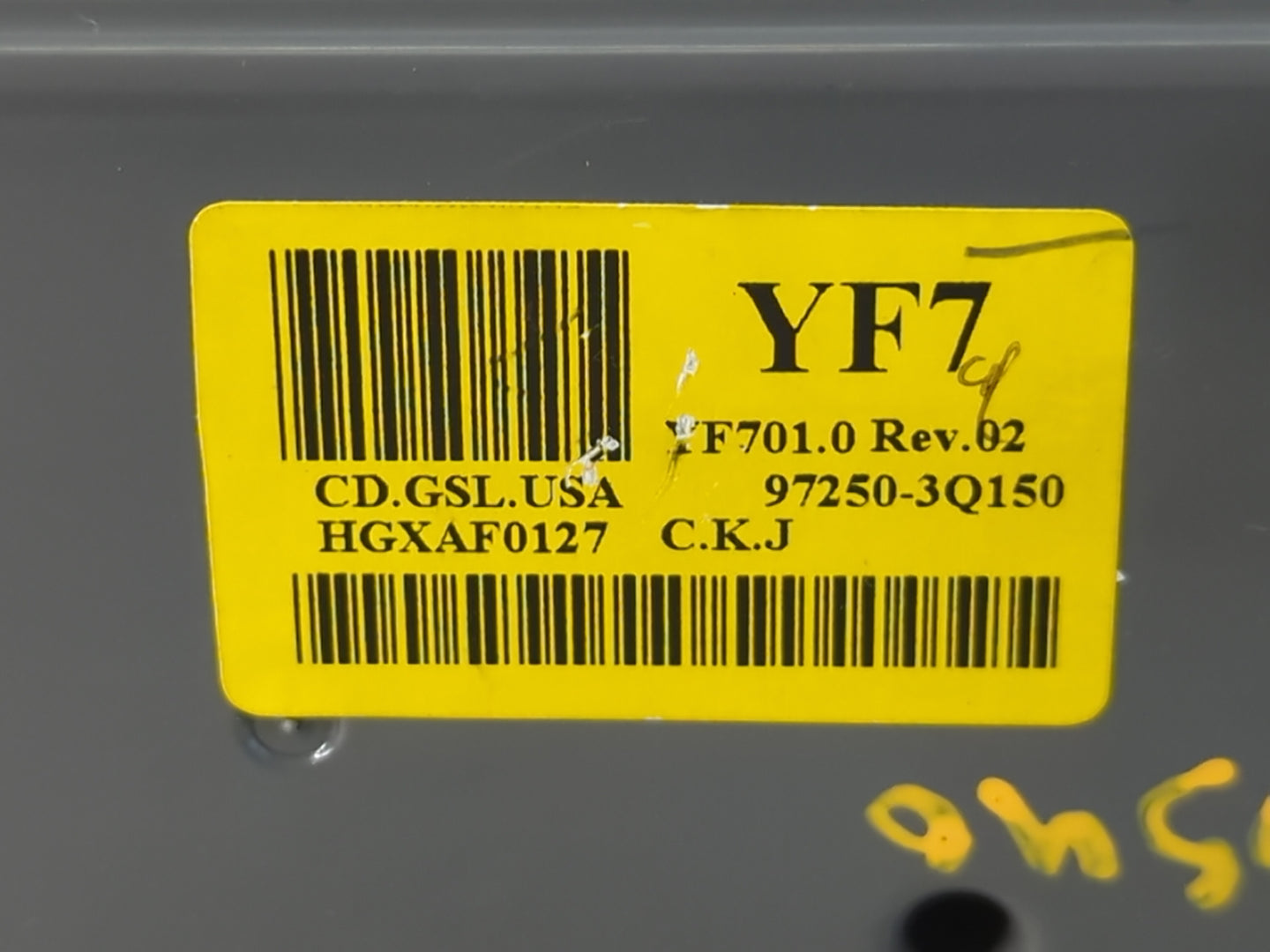 2011-2013 Hyundai Sonata Climate Control Module Temperature AC/Heater Replacement P/N:97250-3Q150 Fits Fits 2011 2012 2013 O