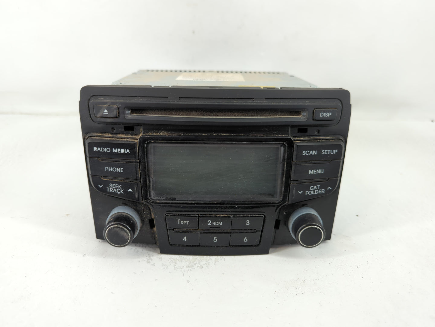 2012-2014 Hyundai Sonata Radio AM FM Cd Player Receiver Replacement P/N:96180-3Q700 Fits Fits 2012 2013 2014 OEM Used Auto P