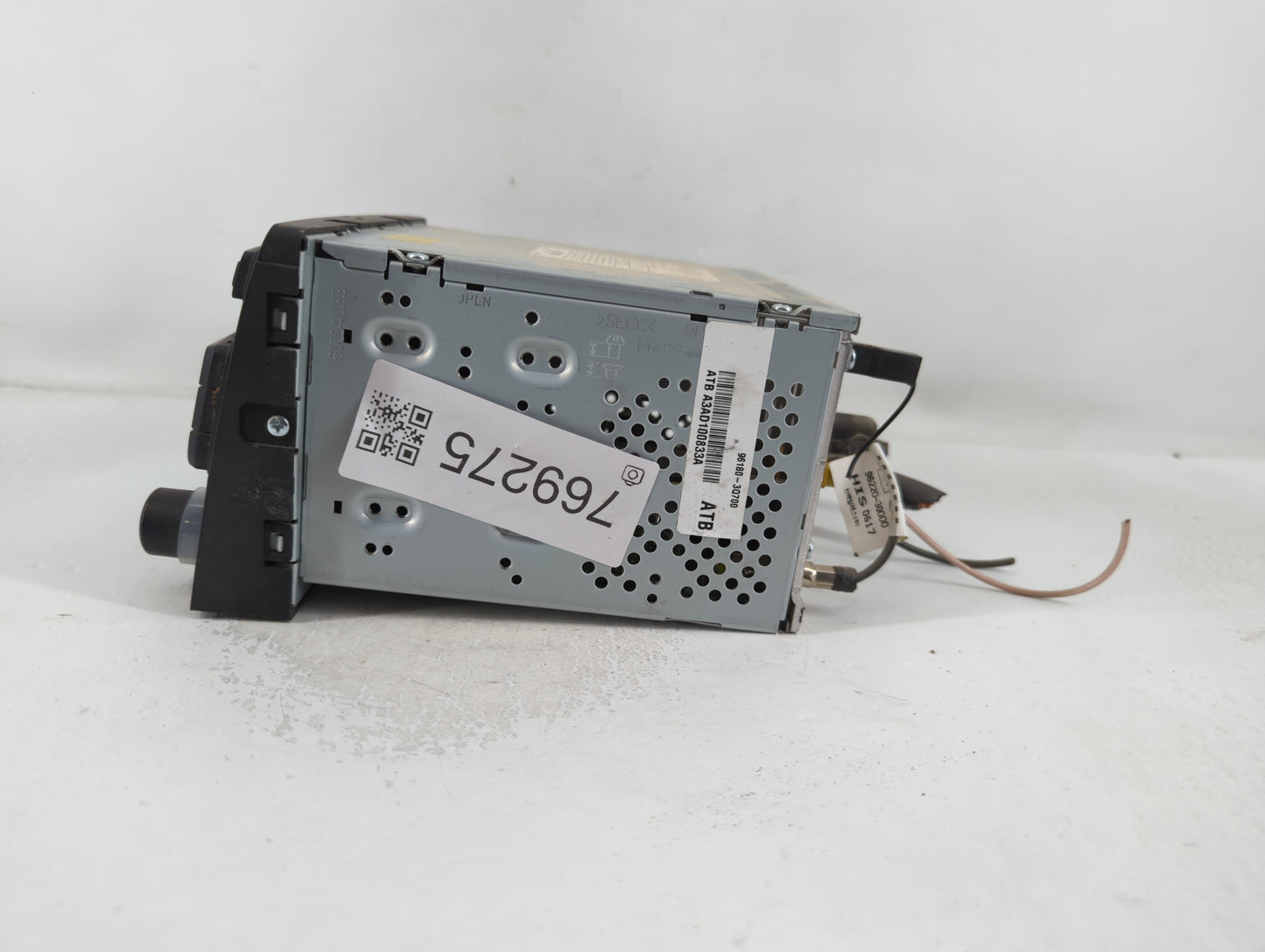 2012-2014 Hyundai Sonata Radio AM FM Cd Player Receiver Replacement P/N:96180-3Q700 Fits Fits 2012 2013 2014 OEM Used Auto P