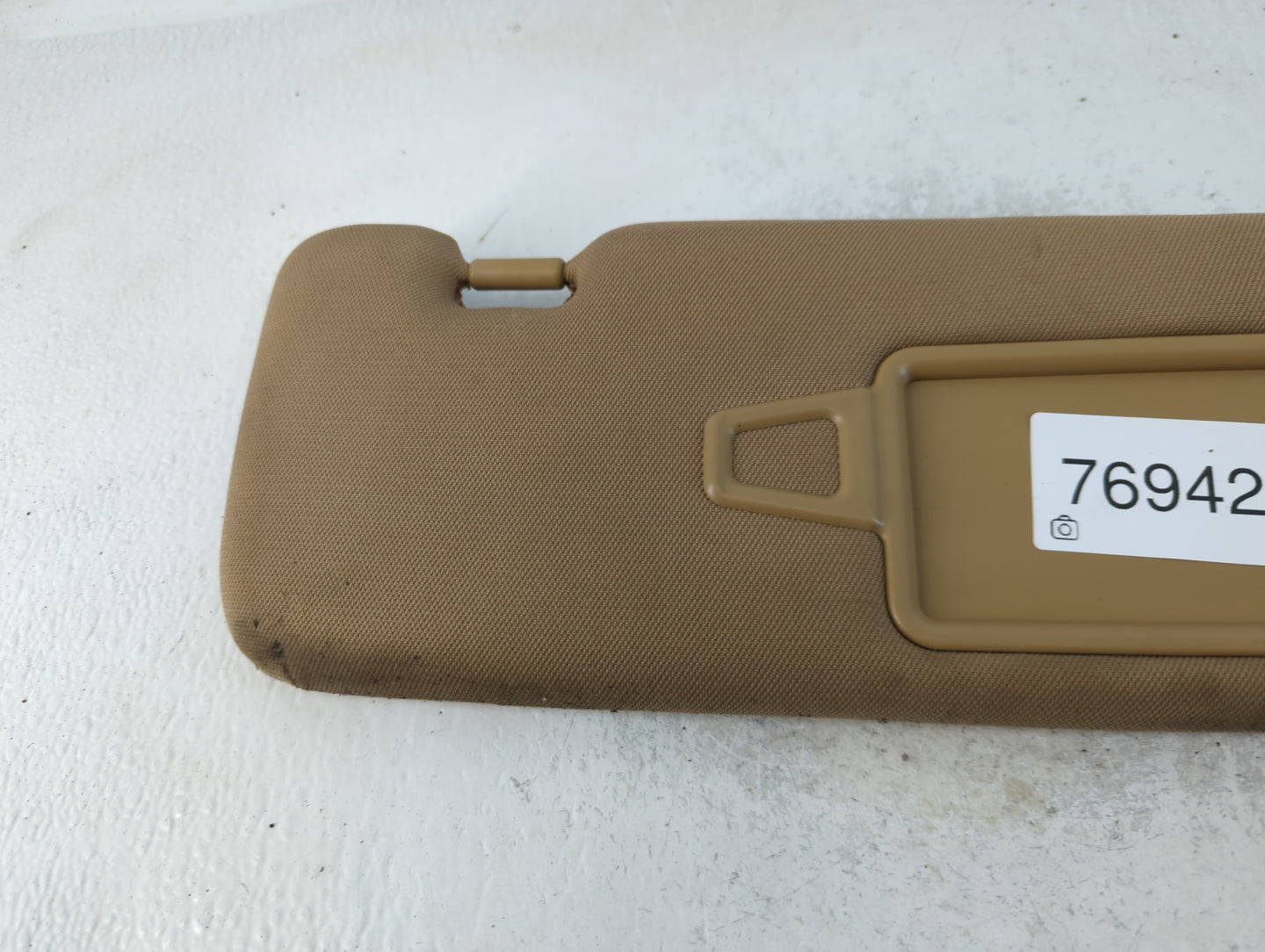 2012-2014 Hyundai Sonata Sun Visor Shade Replacement Passenger Right Mirror Fits Fits 2012 2013 2014 OEM Used Auto Parts - O