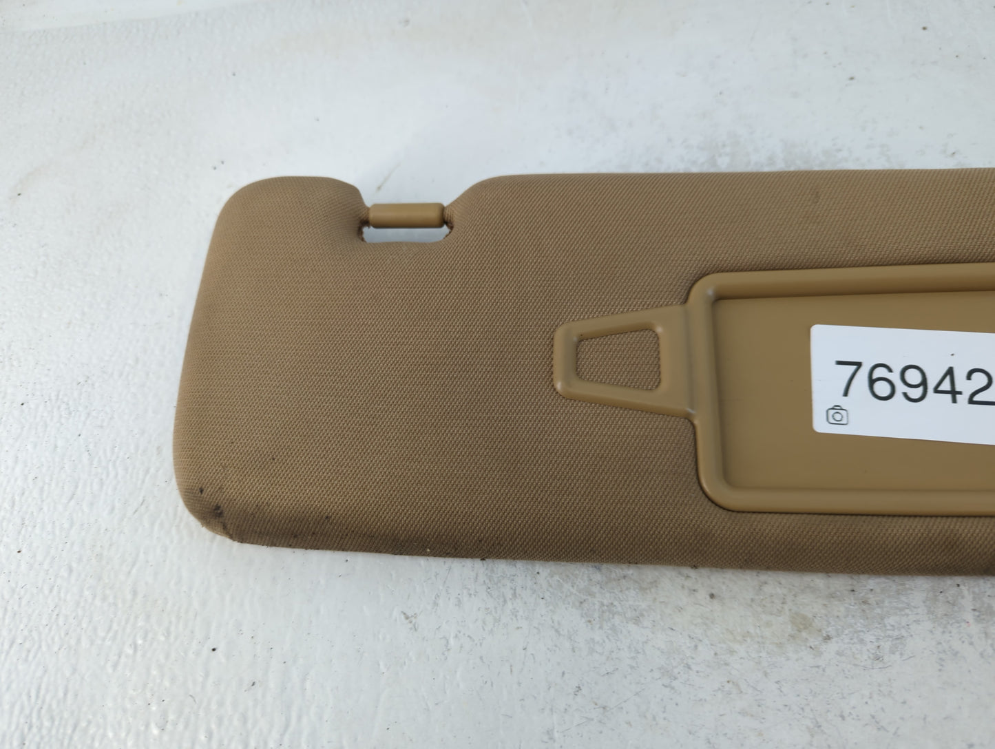 2012-2014 Hyundai Sonata Sun Visor Shade Replacement Passenger Right Mirror Fits Fits 2012 2013 2014 OEM Used Auto Parts - O