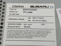 2011-2015 Hyundai Sonata Radio AM FM Cd Player Receiver Replacement P/N:86201SG600 Fits Fits 2011 2012 2013 2014 2015 OEM Us