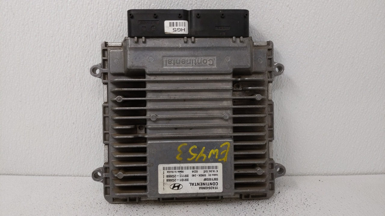 2011-2014 Hyundai Sonata PCM Engine Control Computer ECU ECM PCU OEM P/N:39101-2G668 39111-2G668 Fits Fits 2011 2012 2013 20