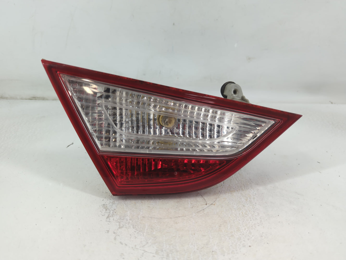 2011-2014 Hyundai Sonata Tail Light Assembly Driver Left OEM P/N:92401-3Q Fits Fits 2011 2012 2013 2014 OEM Used Auto Parts 
