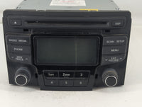 2013 Hyundai Sonata Radio AM FM Cd Player Receiver Replacement P/N:96180-3Q700 Fits OEM Used Auto Parts - Oemusedautoparts1.