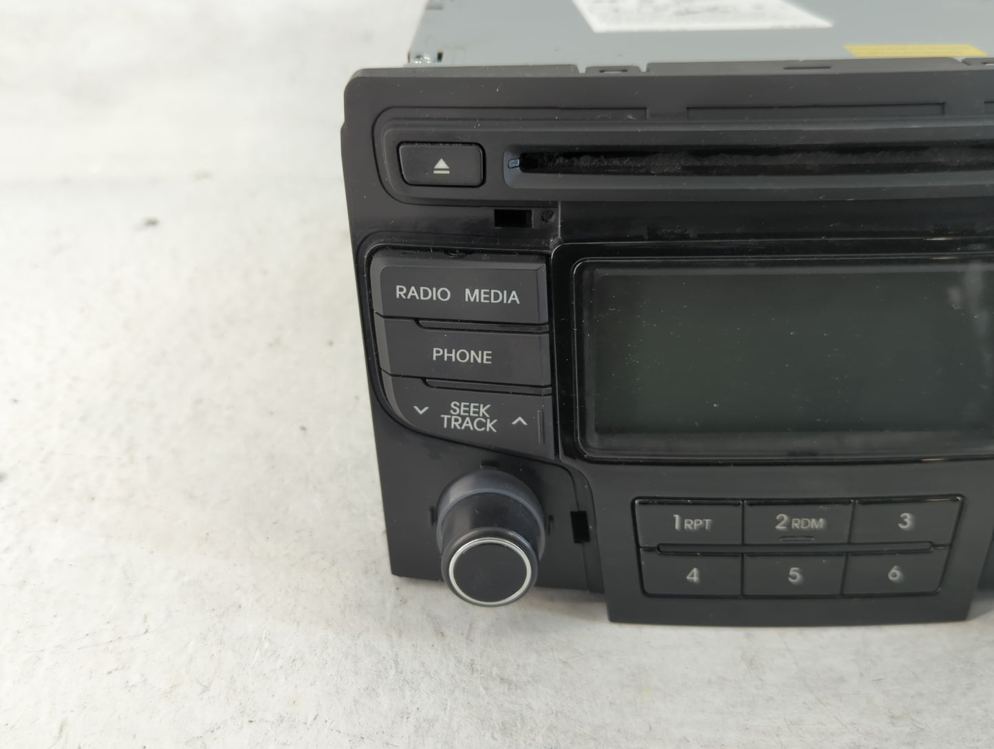 2013-2014 Hyundai Sonata Radio AM FM Cd Player Receiver Replacement P/N:96180-3Q700 Fits Fits 2013 2014 OEM Used Auto Parts 