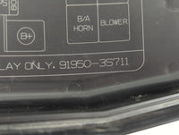 2011-2014 Hyundai Sonata Fusebox Fuse Box Panel Relay Module P/N:91950-3S711 Fits Fits 2011 2012 2013 2014 OEM Used Auto Par