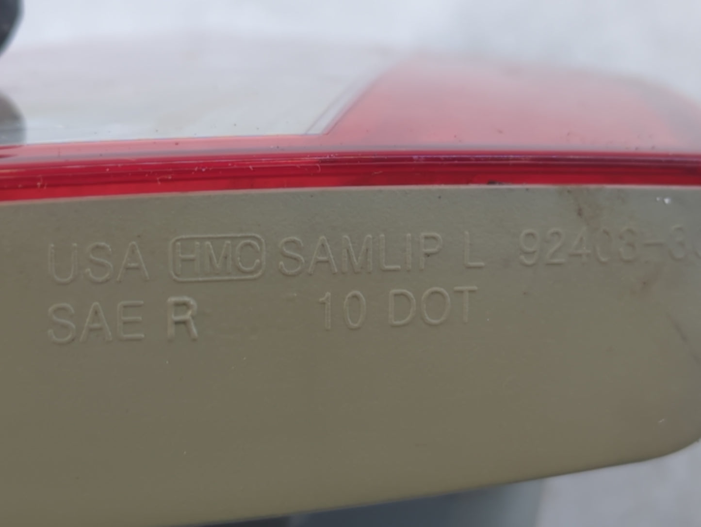 2011-2014 Hyundai Sonata Driver Left Side Deck Lid Mounted Tail Light - Oemusedautoparts1.com