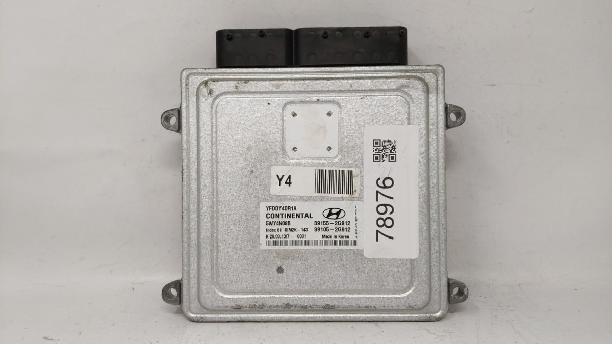 2011-2015 Hyundai Sonata PCM Engine Control Computer ECU ECM PCU OEM P/N:39155-2G911 39155-2G915 Fits 2011 2012 2013 2014 20