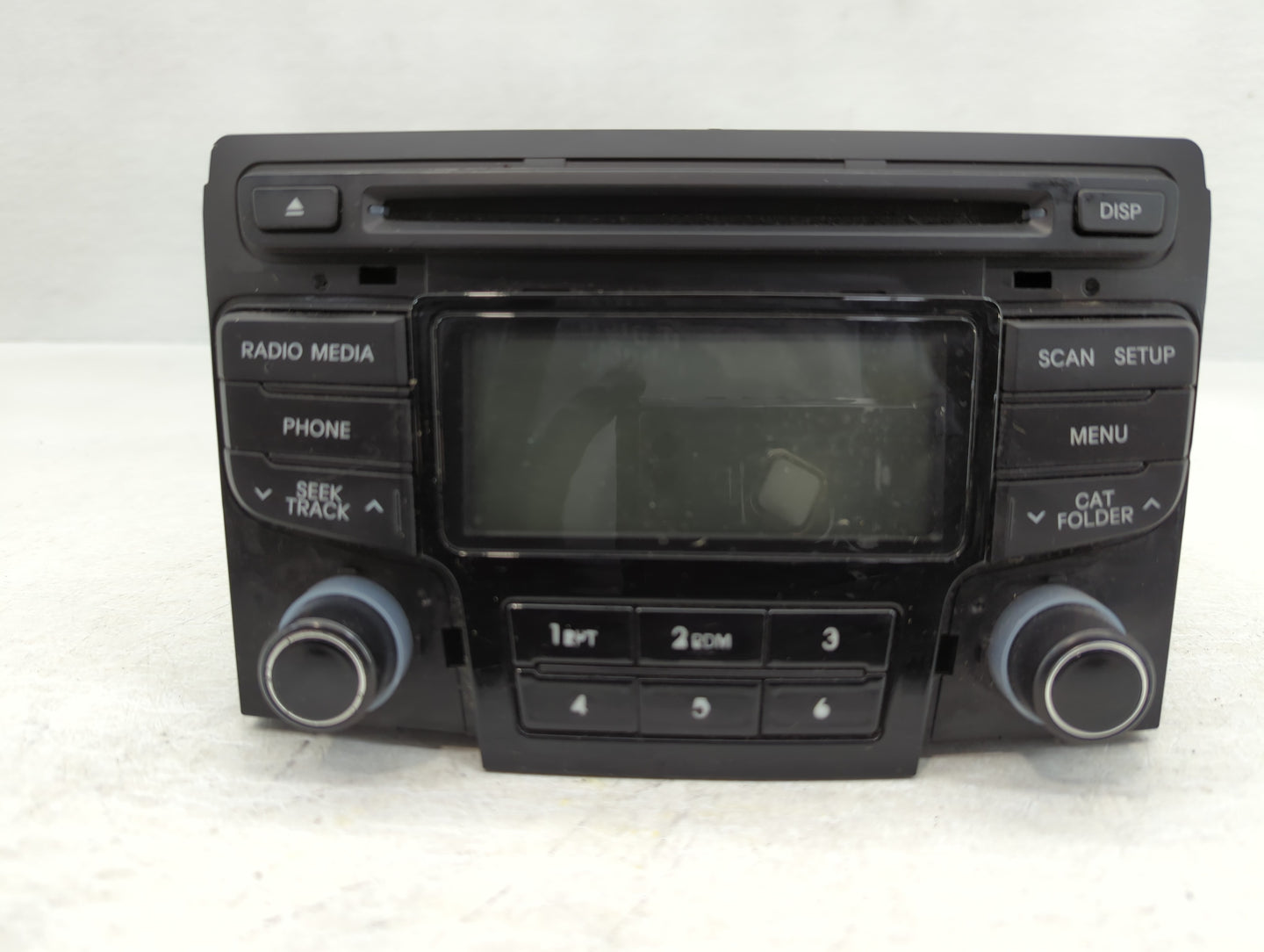 2013-2014 Hyundai Sonata Radio AM FM Cd Player Receiver Replacement P/N:96180-3Q700 Fits Fits 2013 2014 OEM Used Auto Parts 