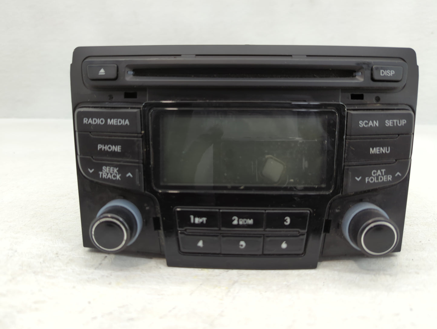 2013-2014 Hyundai Sonata Radio AM FM Cd Player Receiver Replacement P/N:96180-3Q700 Fits Fits 2013 2014 OEM Used Auto Parts 