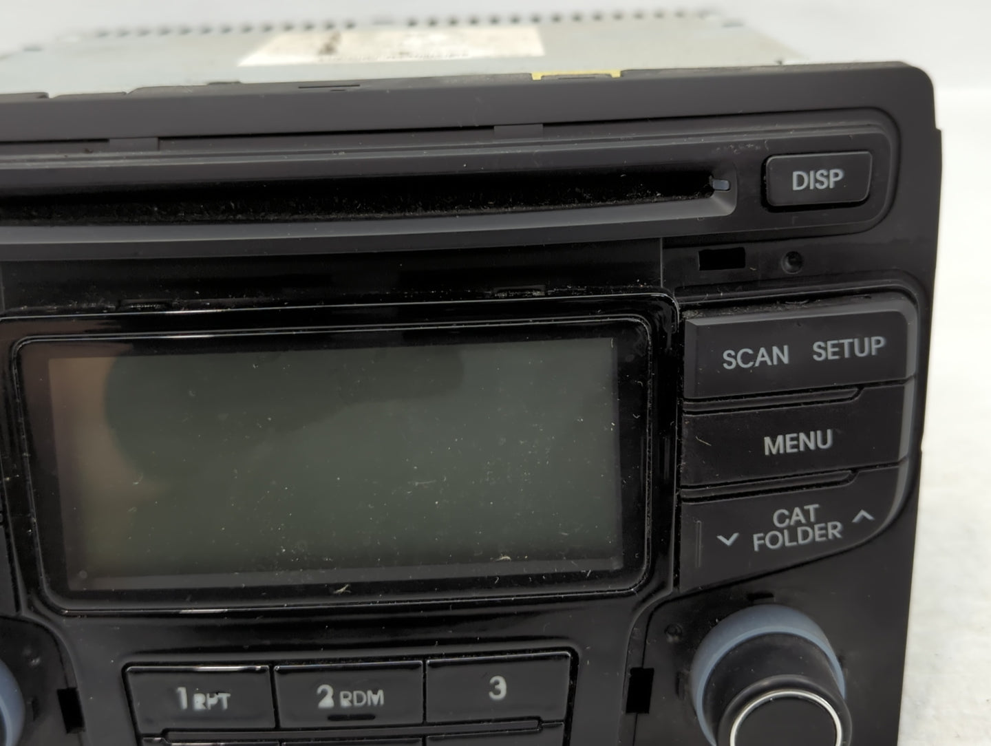 2013-2014 Hyundai Sonata Radio AM FM Cd Player Receiver Replacement P/N:96180-3Q700 Fits Fits 2013 2014 OEM Used Auto Parts 