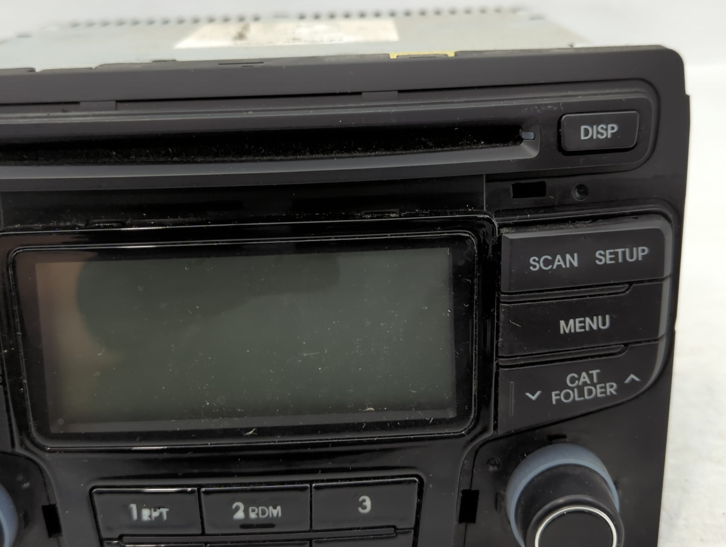 2013-2014 Hyundai Sonata Radio AM FM Cd Player Receiver Replacement P/N:96180-3Q700 Fits Fits 2013 2014 OEM Used Auto Parts 