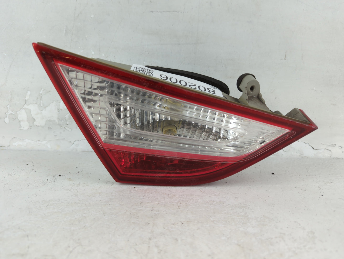 2011-2014 Hyundai Sonata Tail Light Assembly Driver Left OEM P/N:92403-3Q Fits Fits 2011 2012 2013 2014 OEM Used Auto Parts 