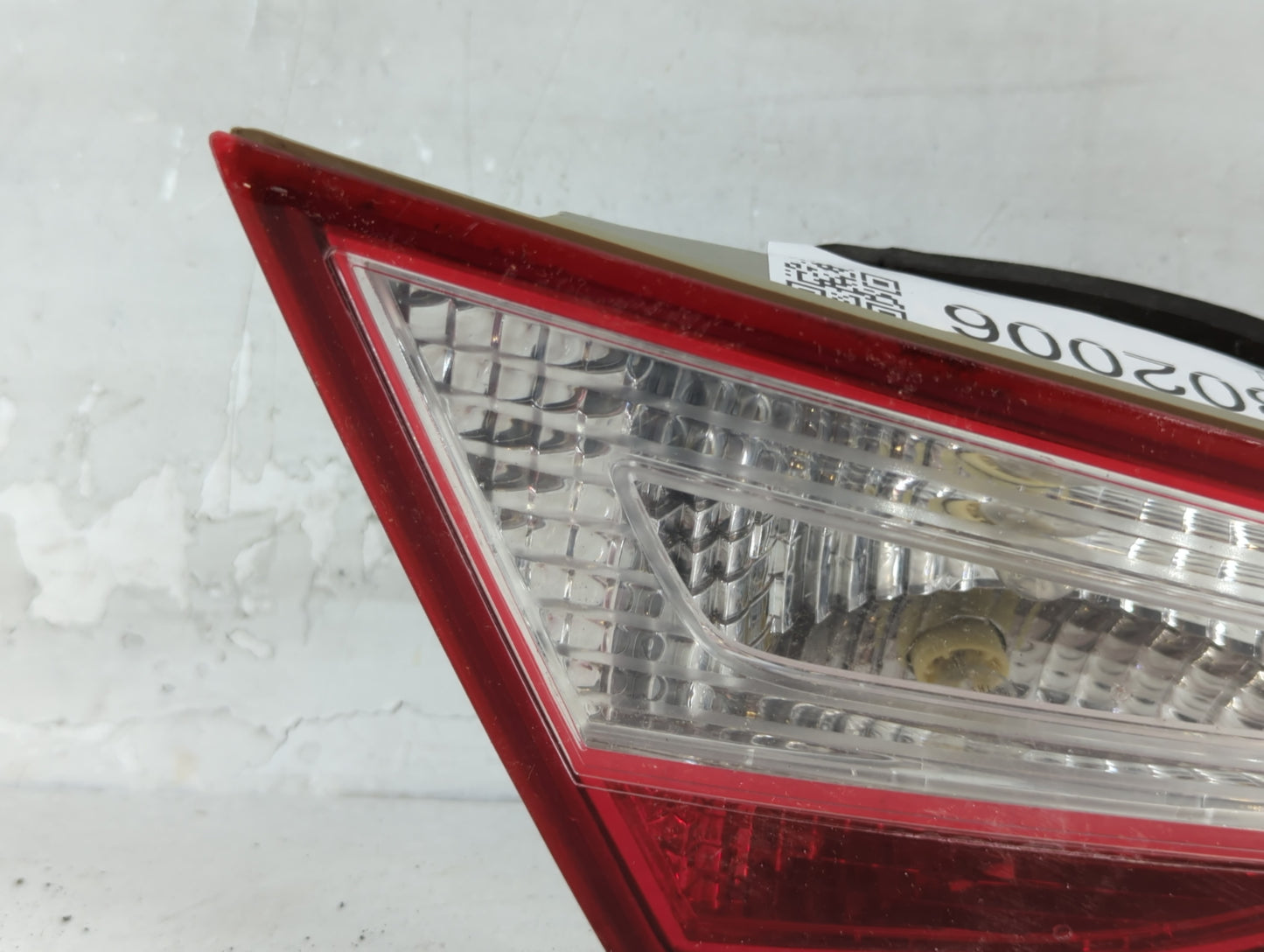 2011-2014 Hyundai Sonata Tail Light Assembly Driver Left OEM P/N:92403-3Q Fits Fits 2011 2012 2013 2014 OEM Used Auto Parts 