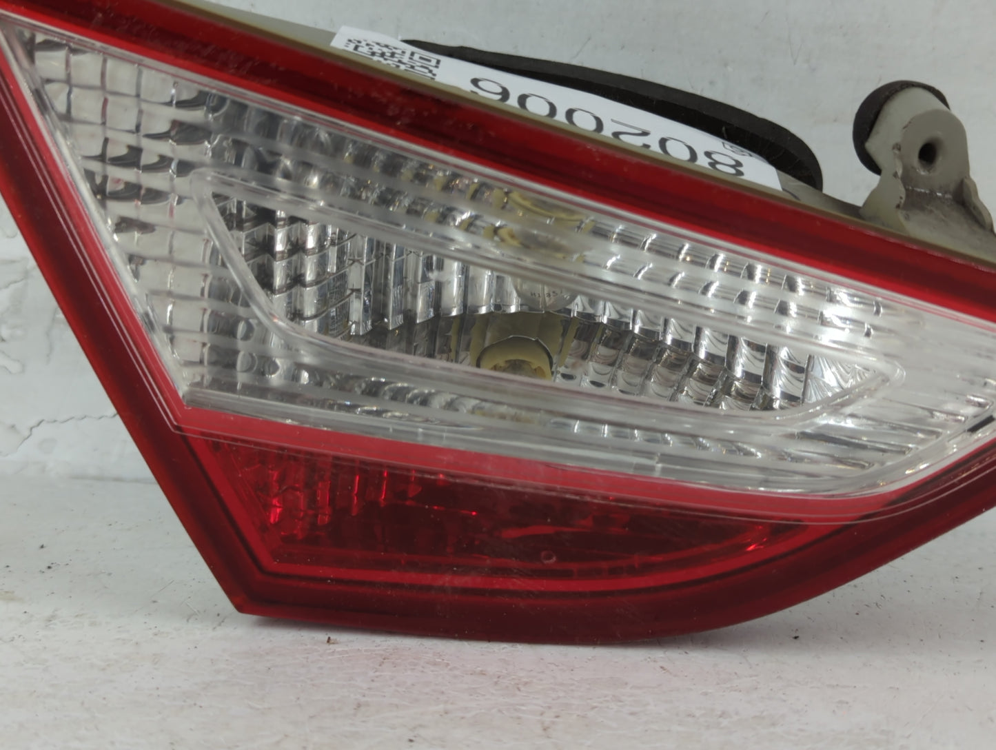 2011-2014 Hyundai Sonata Tail Light Assembly Driver Left OEM P/N:92403-3Q Fits Fits 2011 2012 2013 2014 OEM Used Auto Parts 