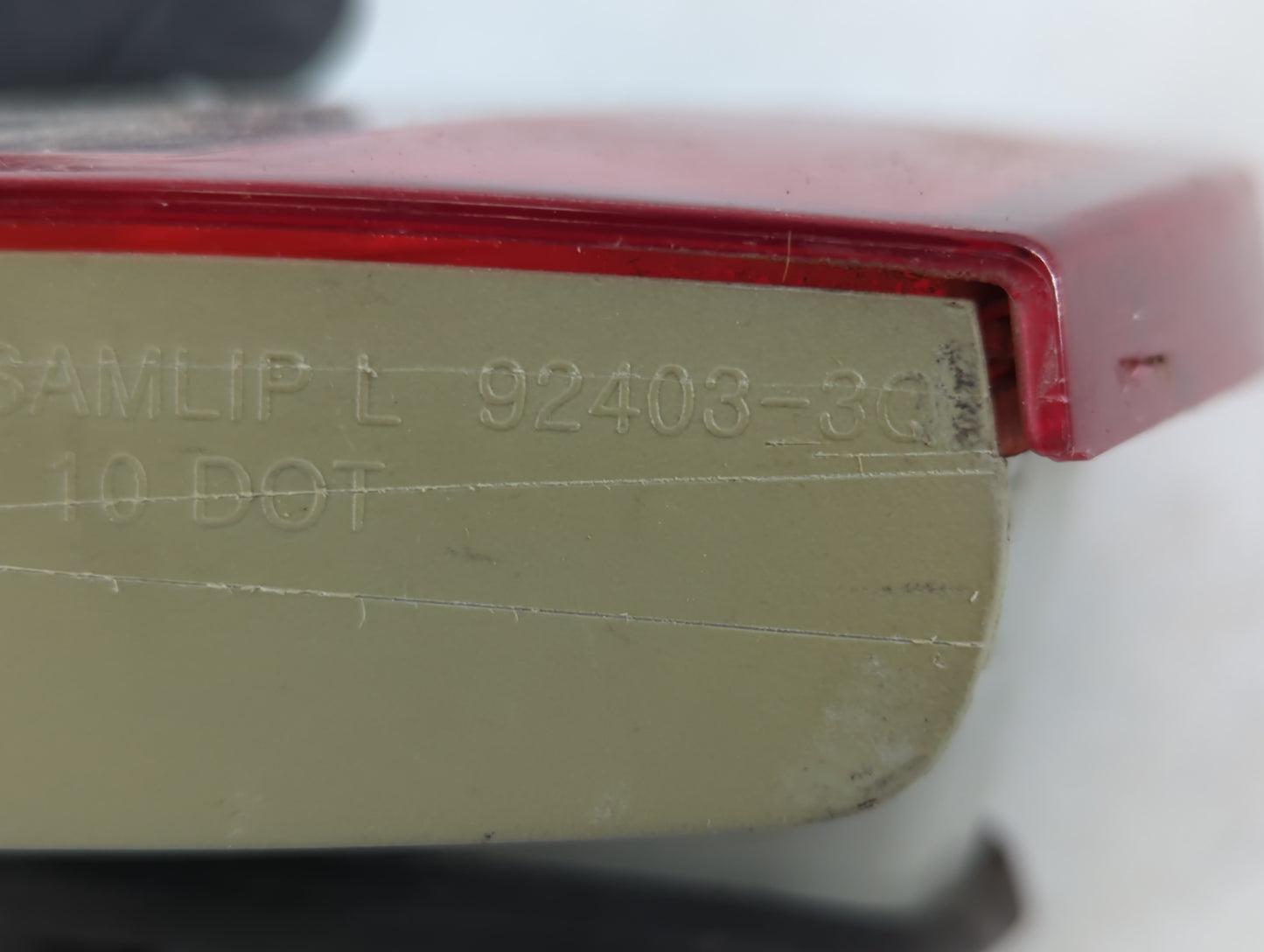 2011-2014 Hyundai Sonata Tail Light Assembly Driver Left OEM P/N:92403-3Q Fits Fits 2011 2012 2013 2014 OEM Used Auto Parts 