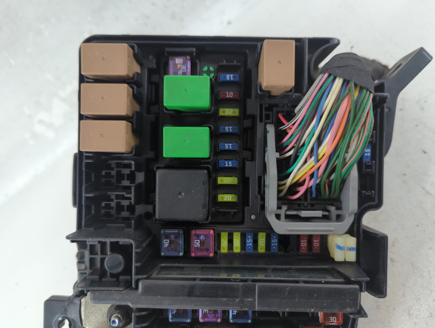 2011-2014 Hyundai Sonata Fusebox Fuse Box Panel Relay Module P/N:VS912003Q104YB Fits Fits 2011 2012 2013 2014 OEM Used Auto 
