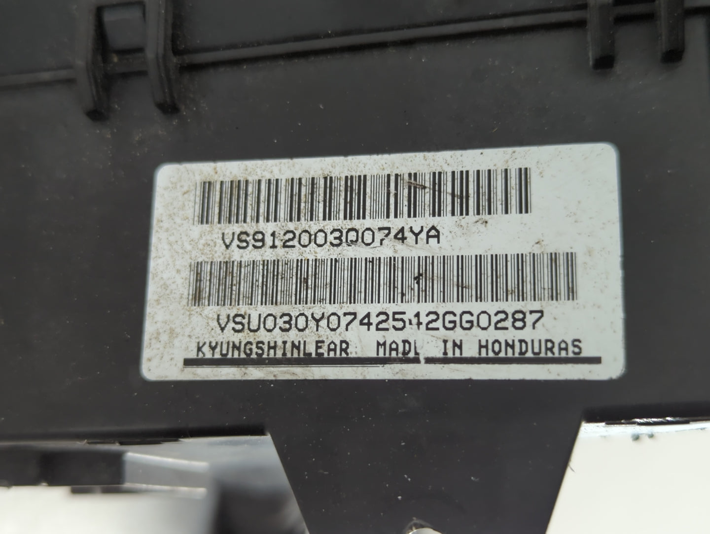 2011-2014 Hyundai Sonata Fusebox Fuse Box Panel Relay Module P/N:VS9120030074YA Fits Fits 2011 2012 2013 2014 OEM Used Auto 