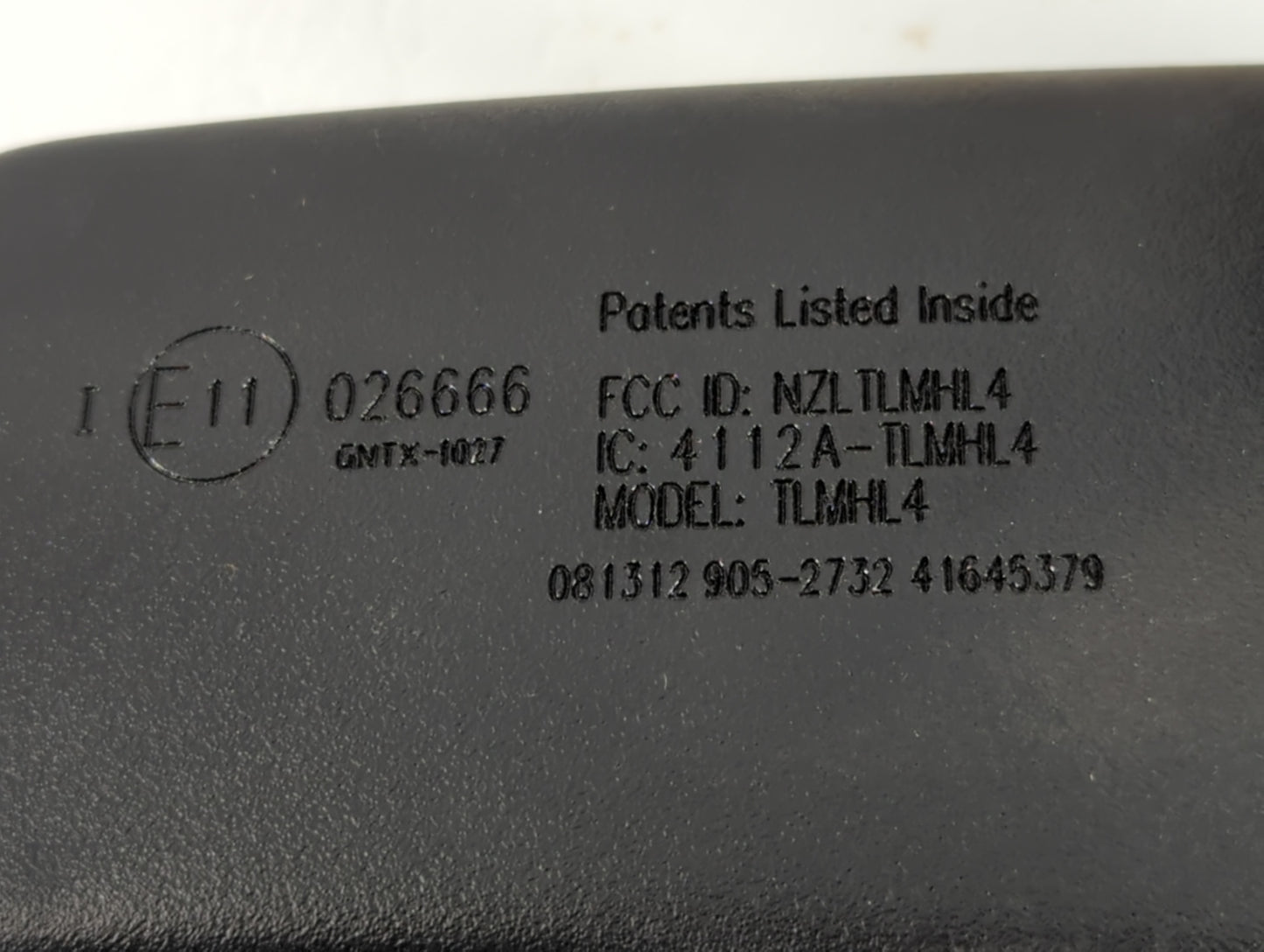 2011-2019 Hyundai Sonata Interior Rear View Mirror Replacement OEM P/N:E11026666 Fits OEM Used Auto Parts - Oemusedautoparts
