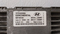2011-2014 Hyundai Sonata PCM Engine Control Computer ECU ECM PCU OEM Fits OEM Used Auto Parts - Oemusedautoparts1.com