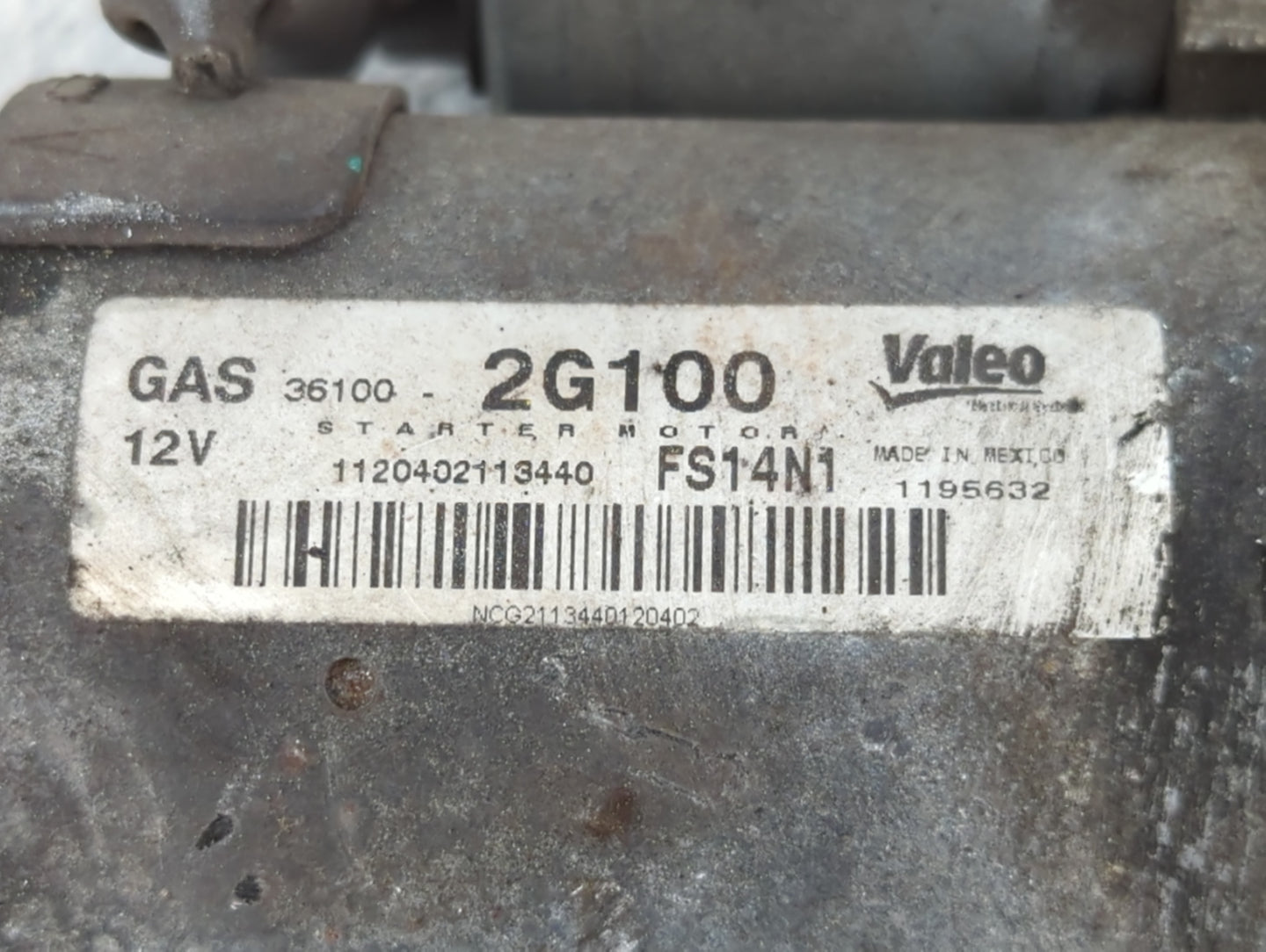 2008-2014 Hyundai Sonata Car Starter Motor Solenoid OEM P/N:36100-2G100 Fits Fits 2008 2009 2010 2011 2012 2013 2014 OEM Use