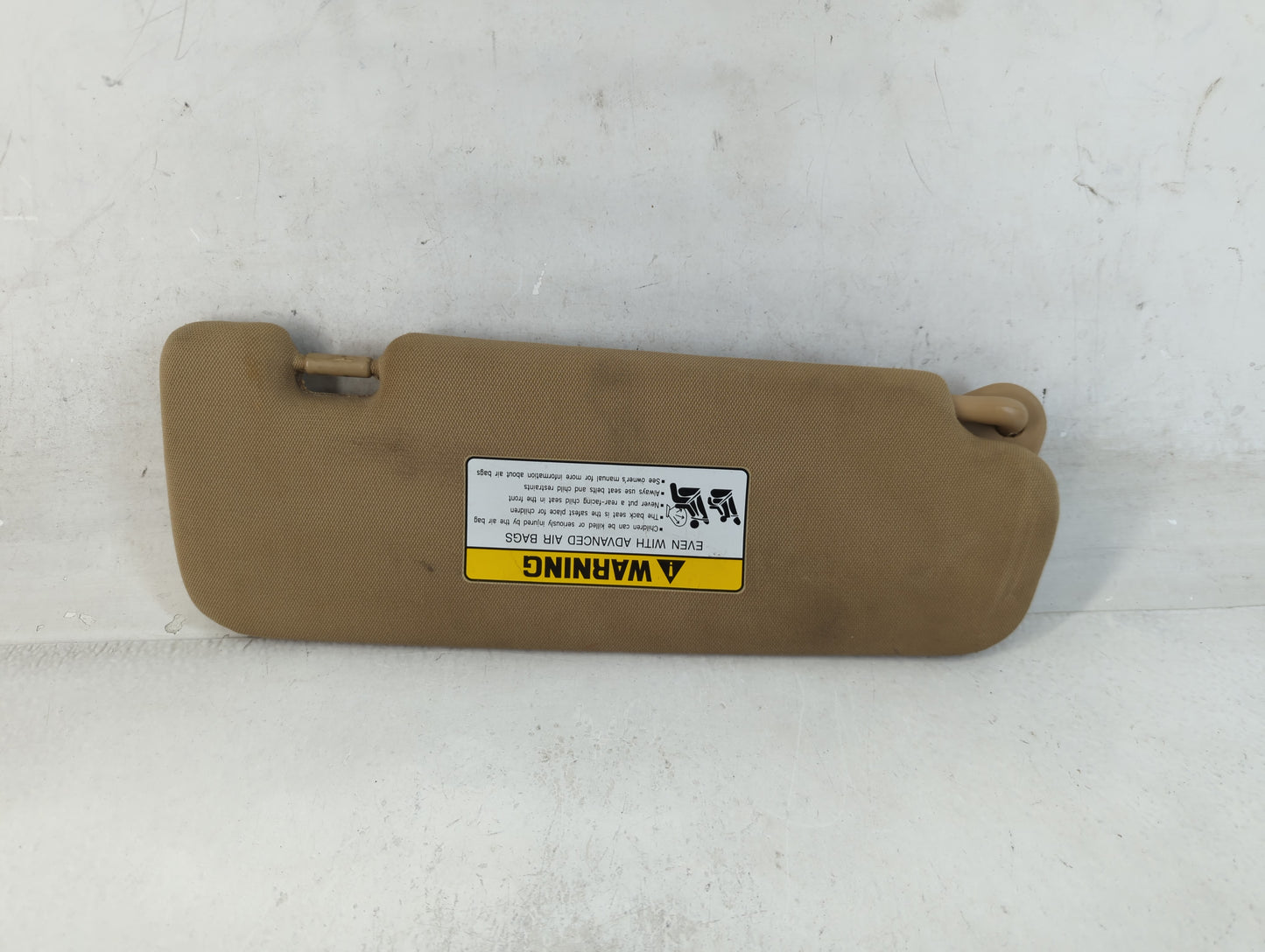 2012-2014 Hyundai Sonata Sun Visor Shade Replacement Driver Left Mirror Fits Fits 2012 2013 2014 OEM Used Auto Parts - Oemus