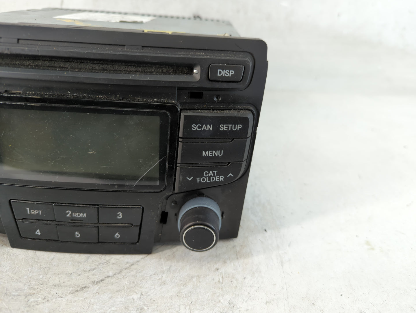 2013-2014 Hyundai Sonata Radio AM FM Cd Player Receiver Replacement P/N:96180-3Q700 Fits Fits 2013 2014 OEM Used Auto Parts 
