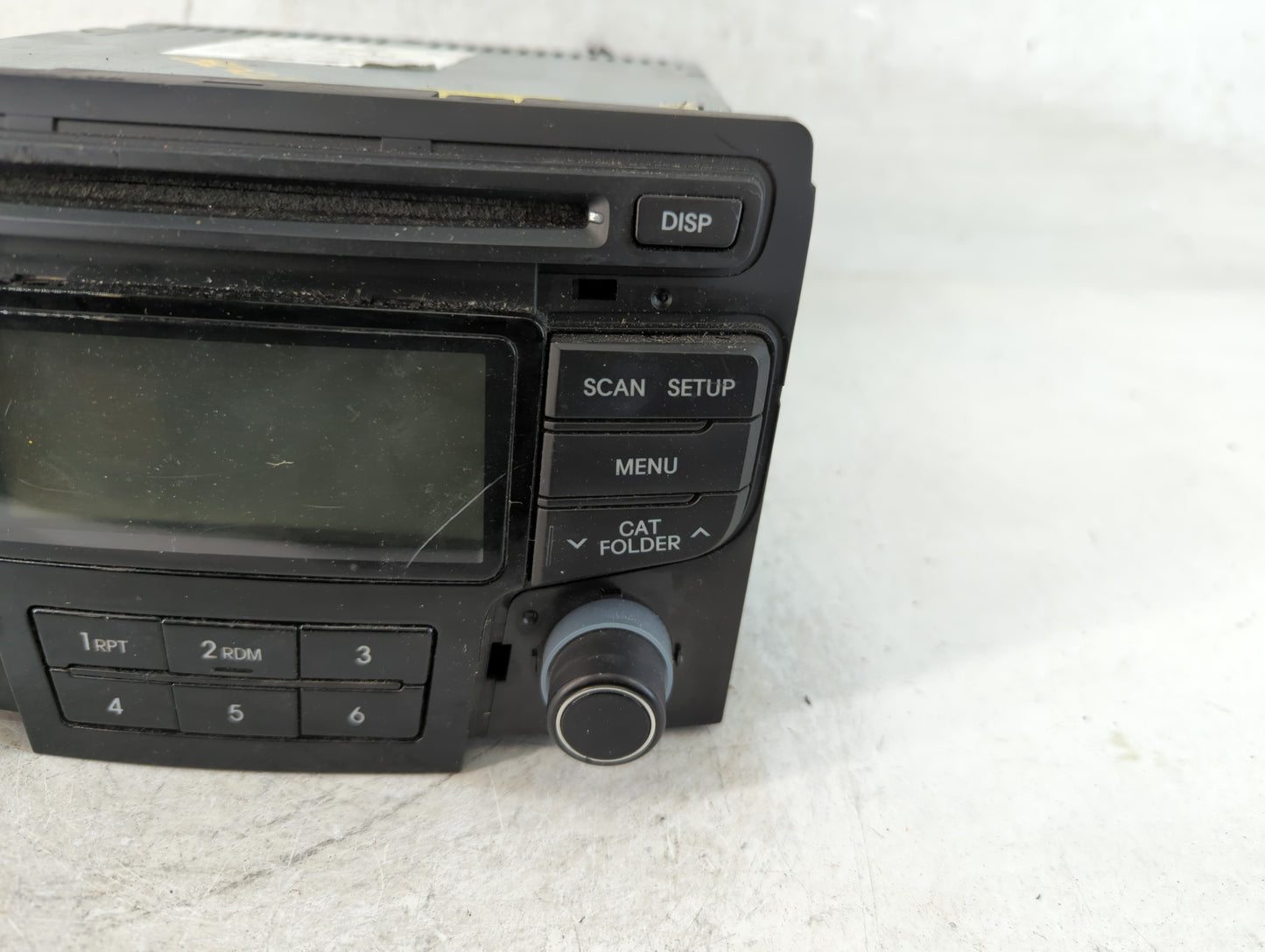 2013-2014 Hyundai Sonata Radio AM FM Cd Player Receiver Replacement P/N:96180-3Q700 Fits Fits 2013 2014 OEM Used Auto Parts 
