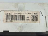 2011-2014 Hyundai Sonata Instrument Cluster Speedometer Gauges P/N:94001-3Q014 Fits Fits 2011 2012 2013 2014 OEM Used Auto P