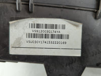 2011-2014 Hyundai Sonata Fusebox Fuse Box Panel Relay Module P/N:VS912003Q174YA Fits Fits 2011 2012 2013 2014 OEM Used Auto 